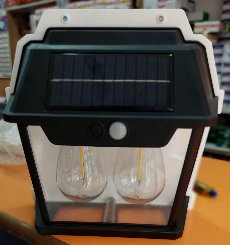 SOLAR WALL LIGHT  LAMP OUTDOOR WATERPROOF HW-669 (2W)