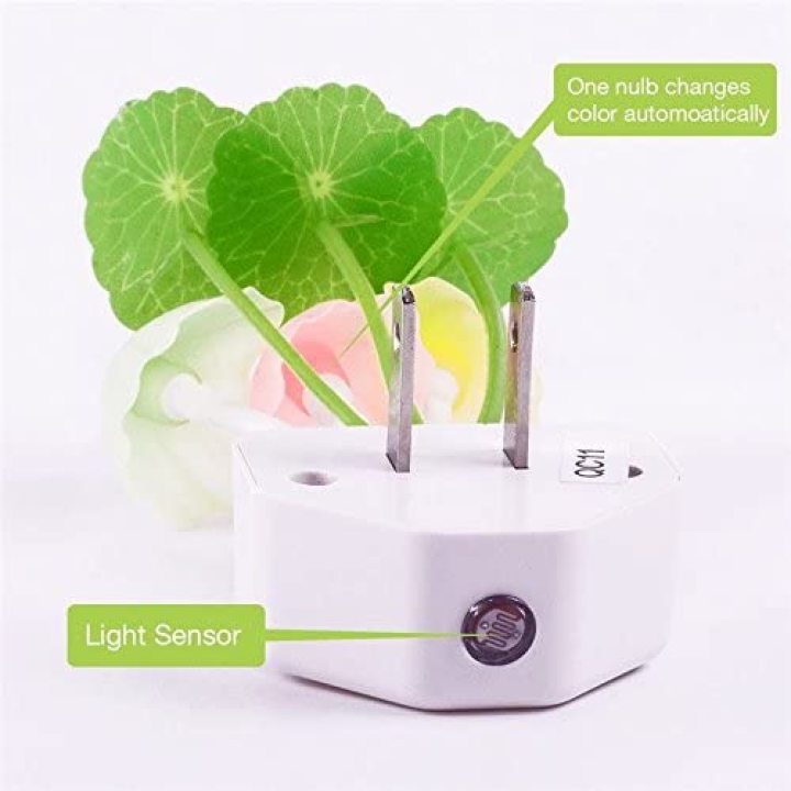 LED Night Lights Flower Mushroom Lamp