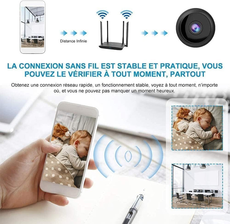 HD Mini Cam: Mini Wireless Security