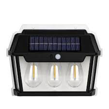SOLAR WALL LIGHT LAMP 3W OUTDOOR WATERPROOF HW-669