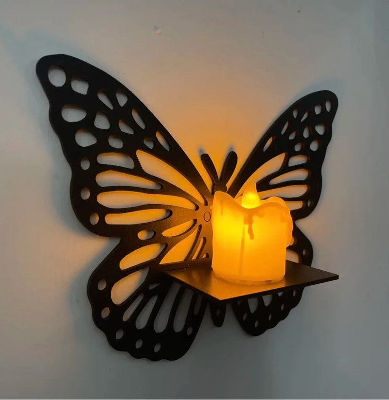 Butterfly Charm: Stylish Shelf Décor
