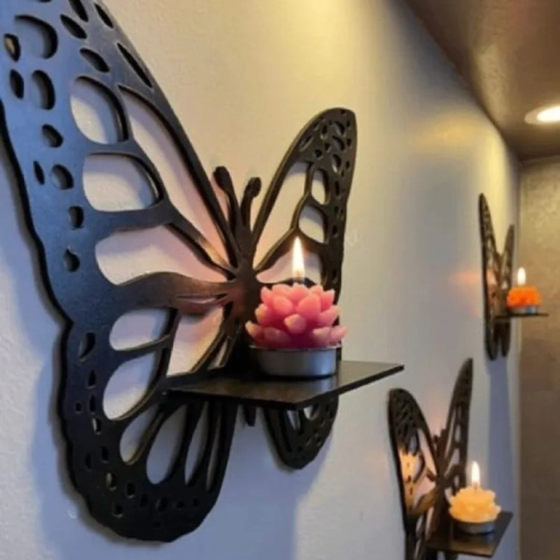 Butterfly Charm: Stylish Shelf Décor