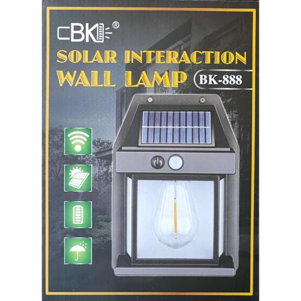 SOLAR INTERACTION BK-888 SOLAR LAMP